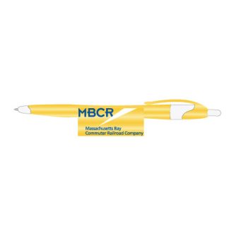 Slimster 7827 Yellow Plastic Pens