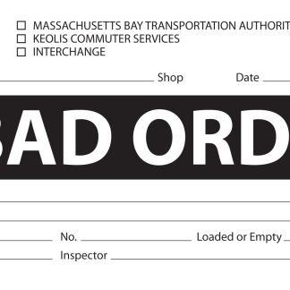 B&M 91 Bad Order