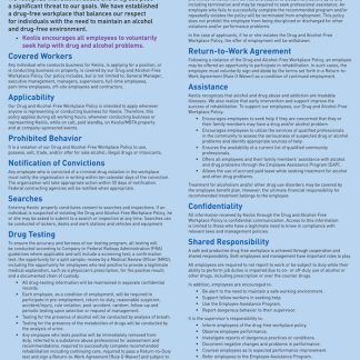 Drug Free Poster