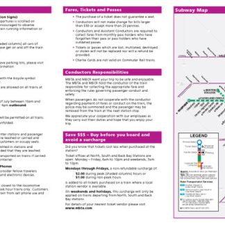 Greenbush Pocket Schedule
