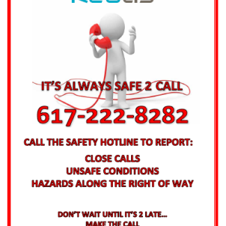 Safety Hotline Poster