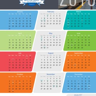 Keolis Wall Calendar