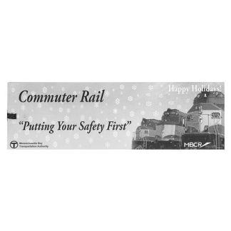 Commuter Rail Bookmark