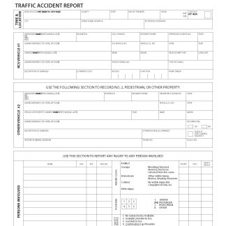 Traffic Accident Report