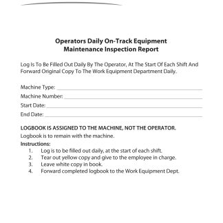 Operators On-Track Report