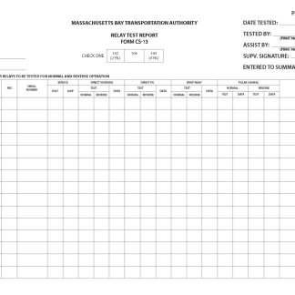 Relay Test Report