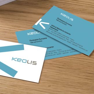 All Teal - KNA Business Card