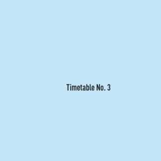 Timetables #3