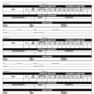 2306W - WEEK Force Account